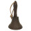 Calling Bells Hand Bell Iron Brown Adults School 1pcs 2