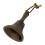 Calling Bells Hand Bell Iron Brown Adults School 1pcs 5