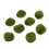 8Pcs Realistic Moss Ball Stone for Table Decor and Craft Projects 9