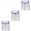 3 Sets Screws Self Tapping Hexalobular Socket Countersunk Flat Head 5