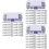 3 Sets Screws Self Tapping Hexalobular Socket Countersunk Flat Head 6