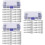 3 Sets Screws Self Tapping Hexalobular Socket Countersunk Flat Head 7