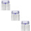 3 Sets Screws Self Tapping Hexalobular Socket Countersunk Flat Head 9