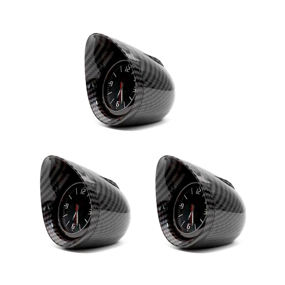 3X Electronic Car Suv Interior Dashboard Clock Console Decor Backlight Car Accessories 4714039285166