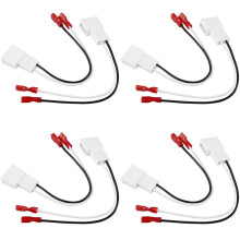 8x 72-8104 Car Speaker Connector Harness Adapter for Camry 4 Runner Tacoma-Tundra SCION and More