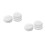 10Pcs Durable White Makeup Pads Small Powder Puffs for Face 7