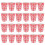 24Pcs Red Paper Popcorn Buckets Durable Snack Containers for Parties 9
