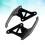 1Pair Durable Aluminum Grab Handle Back Seat Dark Grey Motorcycle 5