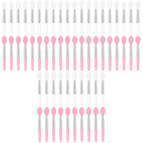 60 Pcs Silicone Lip Brush And Lipstick Applicator Makeup Brushes 2
