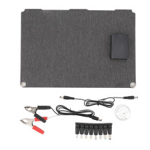 40W Monocrystalline Solar Panel, ETFE Portable Solar Panel Charger Kit Dual USB for Camping and RV