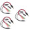 3 Count Adapter Cable Phone Cords Mobile Neck Lanyard Patch Notebook 7