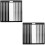 2 Pcs Table Card Holders Id Protector Cards Sleeves Hard Plastic 8