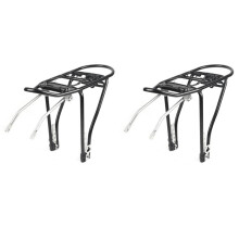 2pcs 20 Inch Folding Bike Rear Racks Aluminum Alloy Rear Shelf for Folding Bicycle Rear Shelf Parts
