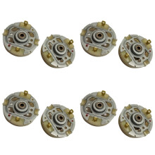 8 Pièces Séries Rs550 Moteur Moteur avec Brosse en Cuivre Perceuse de Charge Tournevis Électrique Porte-Brosse