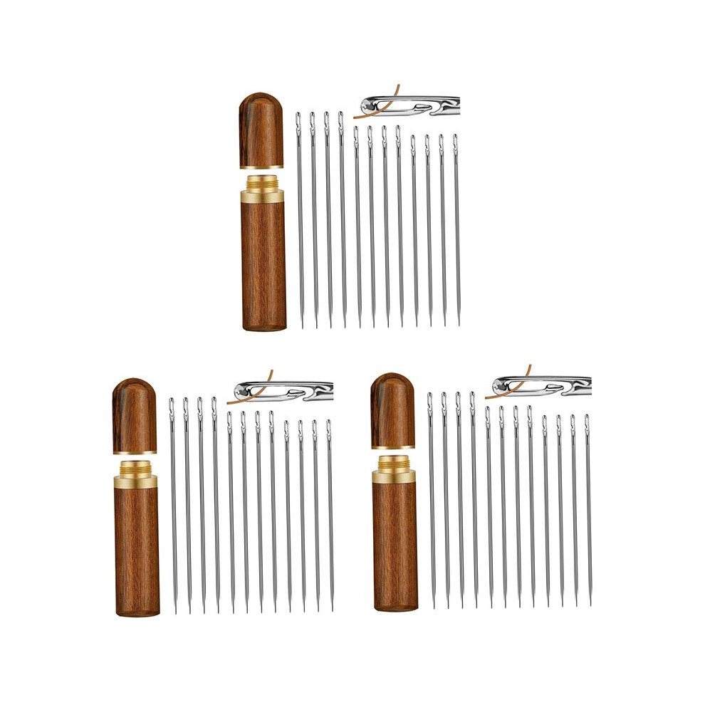 36X Self-Threading Needles,Sewing Needles For Hand Sewing,For The Elderly,Easy Side Threading Stitching Pins B 6031806441845