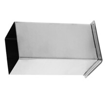 Stainless Steel Dish and Cutlery Organizer with Drainage Holes for Kitchen