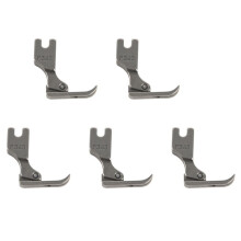 5X Simple Steel Sewing Machine Presser Foot Narrow Zipper Presser Foot for Industry Sewing Machine Attachment Part