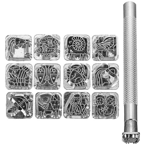 Tool Set Stamping Sets For Craft Work Punching Stamps 2