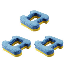30X Gnuggande Moppdynor för Hobot 298 FöNsterputsrobot RobottillbehöR Trasa Premium Mikrofibermaterial VåTrengöRing+Torr