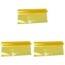 3X Yellow Car Tail Fog Light Headlight Tint Film Cover 30x60cm
