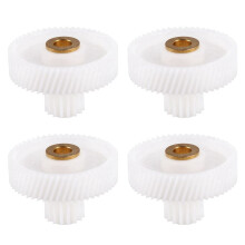 4X Pieces de Hachoir A Viande Pieces D'Engrenage en Plastique pour Hachoir A Viande -2501-18-3 Convient A Elenberg