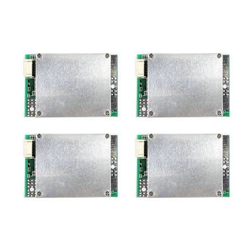 4X Placa da ProteçãO da Bateria de LíTio de 4S 12V 50A BMS LiFePO4 com EquilíBrio da Bateria Do Poder/Placa da ProteçãO Do PCB Do ReforçO