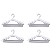 BLANC - Lot de 40 PCS Cintres PP pour ou Enfant 27x15 cm