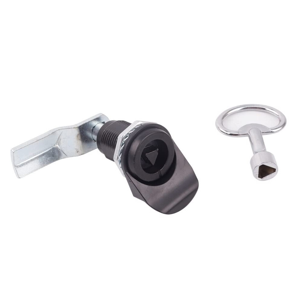 Electrical Cabinet Lock, Antitheft Triangle Key Lock, Quarter Turn Cam For Generator Terminal Box 9092120962260