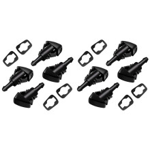 8 Pack Front Windshield Washer Nozzles Wiper Spray Kit Replacement for Ram 5116079AA,4805742AB,5303833AA