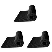 3Stück 120X60Cm Trainings Matte Fitness GeräTe für Lauf BäNder Fahrrad Schutz Boden Matte Lauf Maschine Stoß DäMpfendes Polster