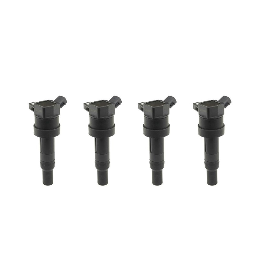 4Pcs Ignition Coil 27301-04000 2730104000 For I10 Rio Iii Picanto 2011-2015 1.0L 1.2L 1.25L Black 6034275801127