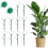 10pcs Stackable Plant Support Stakes for Monstera, Adjustable Height Extension for Indoor Outdoor Vine Training 1