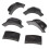 4 Sets Billiards Table Pocket Liner Accessories For Pool Table Black 10