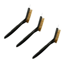 Grill Brush Set with Stainless Steel Wire Brushes, BBQ Grill Cleaner, Heavy Duty Kit