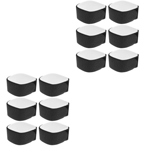 12Pcs Black Nylon Skis Fixing Bands Durable Snowboard Strap Accessory 2