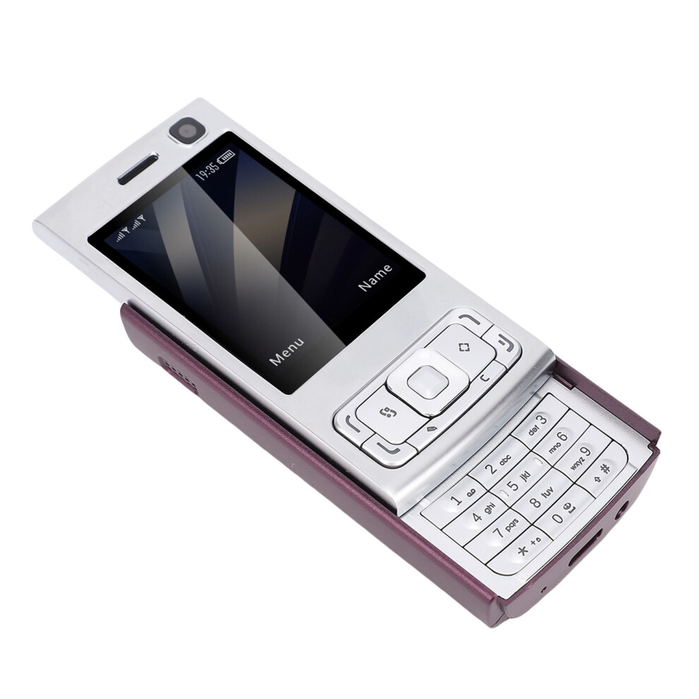 Unlocked 2G Gsm Mobile Phone, 2.0" Screen, 1000Mah, Purple 9491380558266