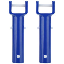 VShaped Pool Brush Replacement Head, ClipOn Swimming Pool Brush Head 2 Pack