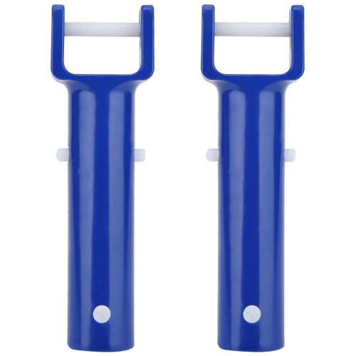 VShaped Pool Brush Replacement Head, ClipOn Swimming Pool Brush Head 2 Pack