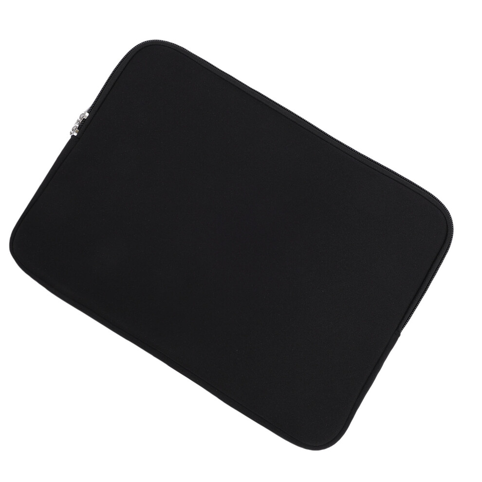 Waterproof Neoprene Foam Tablet Bag, 11 Inch Laptop Case With Zip Black 7671380552835