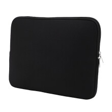 Black Water Proof Neoprene Tablet Bag for 14 Inch Laptops with Zip