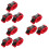 3 Pack Multifunctional Tie Strap Buckle Straps Adjustable Travel 8