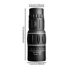 (Comes with) Magnification Monocular Telescope HD High-Power Outdoor Night Vision Binoculars for Sports Outdoor Camping Travel