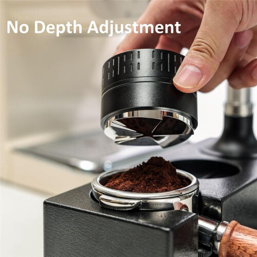 Coffee Distributor 54mm, Espresso Adaptive Distribution Tools,Self Leveling Distributor with 5 Blade Base