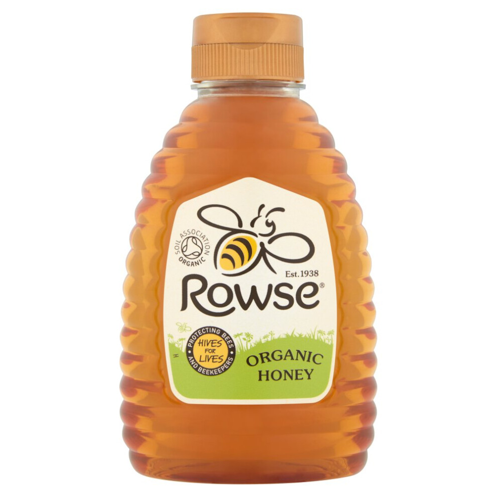 Rowse Organic Honey 340G (Pack Of 6)
