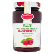 Stute No Sugar Added Extra Jam 430g (Pack of 6)