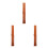 3 Pack Portable Drum Stick Bag Small Drumstick Percussion Holder 5