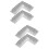 8 Pcs Thickened Plastic Divider Stands For Household Use 8