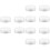 12Pcs Drone LED Flash Light White High Brightness Night Signal Light 6