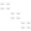 12Pcs Drone LED Flash Light White High Brightness Night Signal Light 9