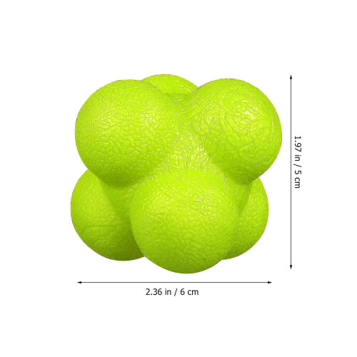 Agility Balls Tpr Hexagonal Design For Goalkeeper Training Use 1